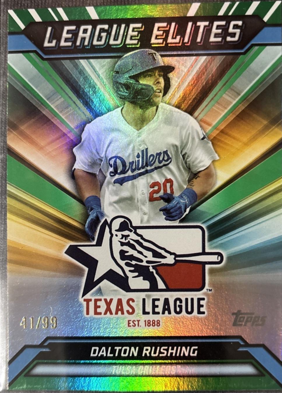 Dalton Rushing [Green Foil] #LE-17