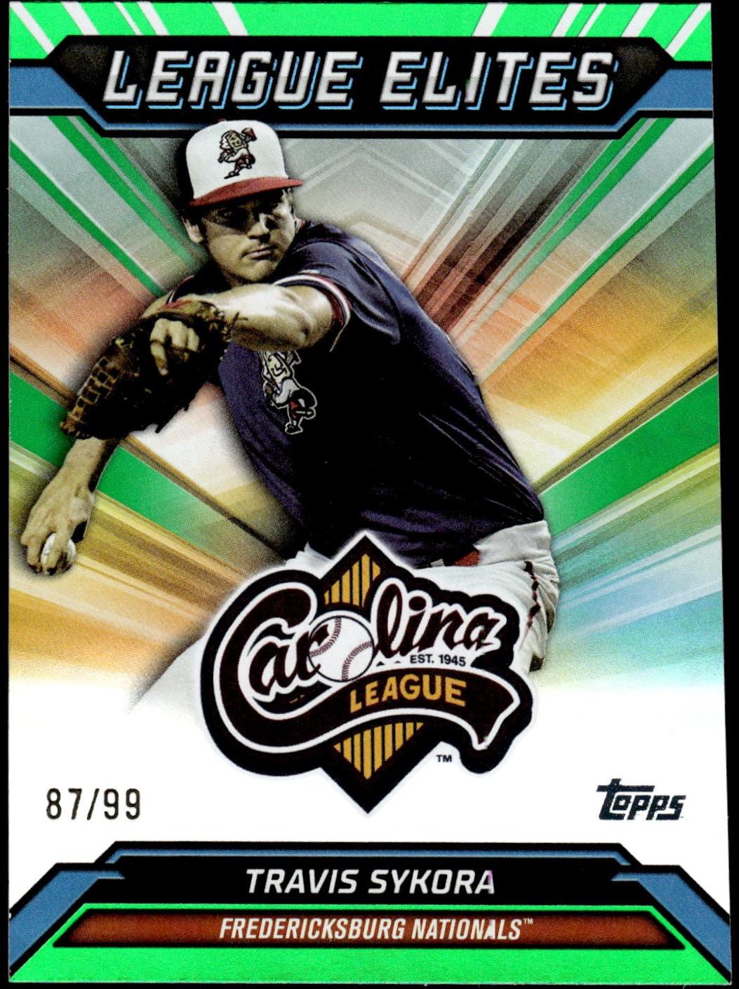 Travis Sykora [Green Foil] #LE-20