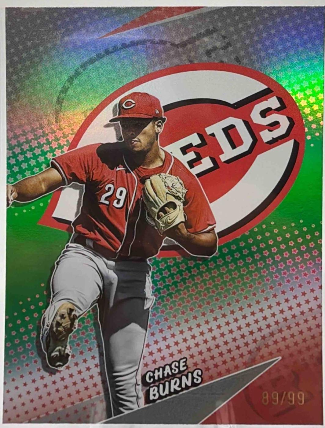 Chase Burns [Green Foil] #STAR-7