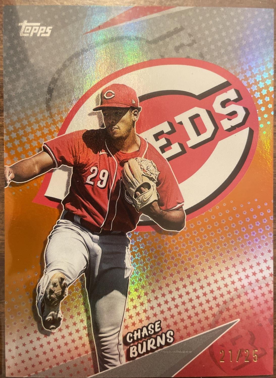 Chase Burns [Orange Foil] #STAR-7