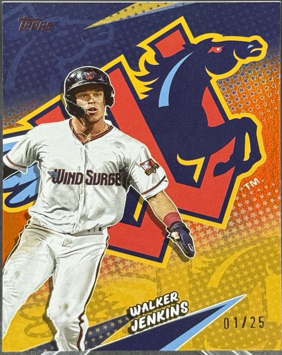 Walker Jenkins [Orange Foil] #STAR-1