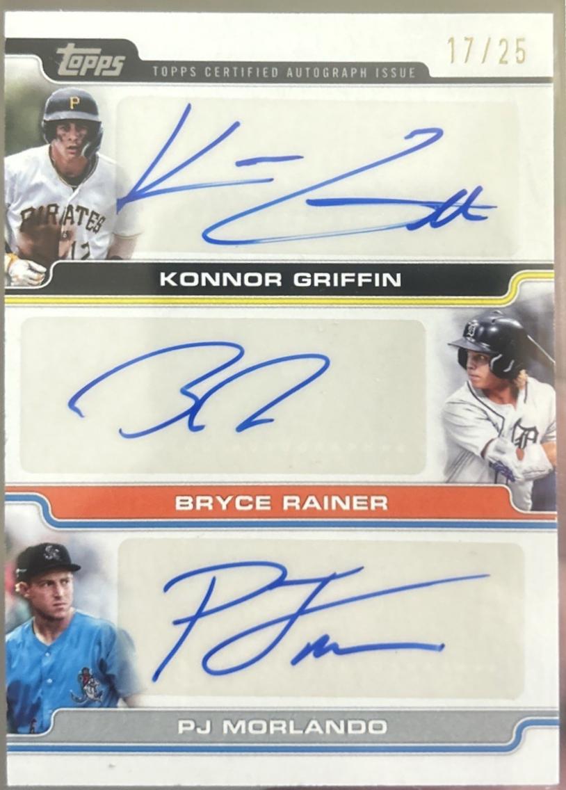 Bryce Rainer, PJ Morlando, Konnor Griffin #PDT-GRM