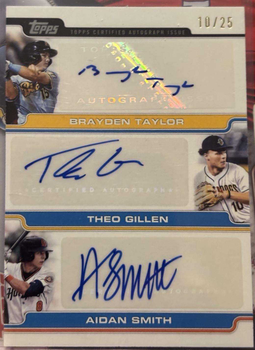Theo Gillen, Brayden Taylor, Aidan Smith #PDT-TGS