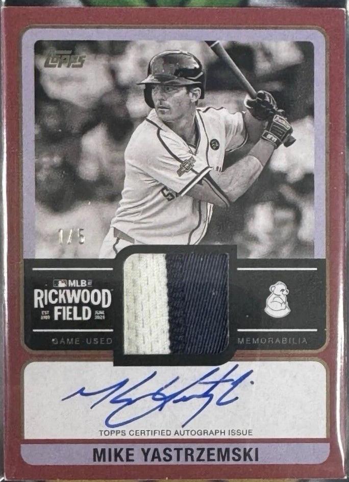 Mike Yastrzemski [Red] #RWAR-MY