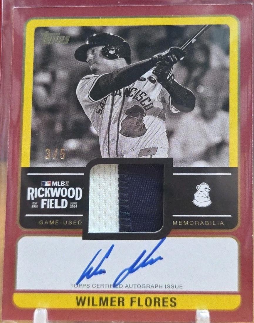 Wilmer Flores [Red] #RWAR-WF