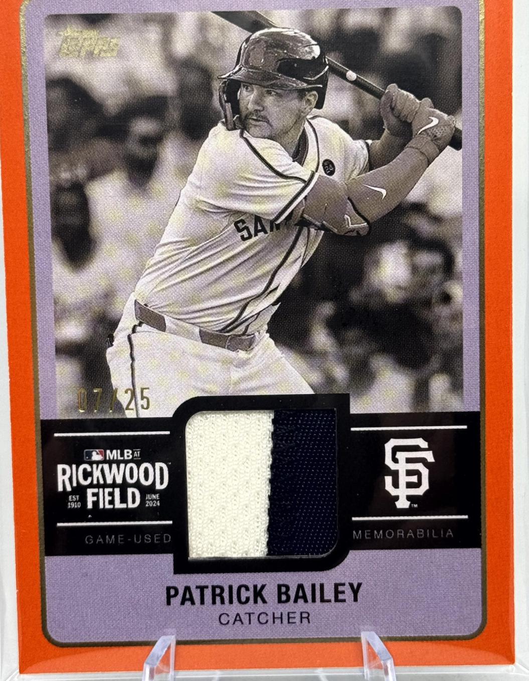Patrick Bailey [Orange] #RWR-PB