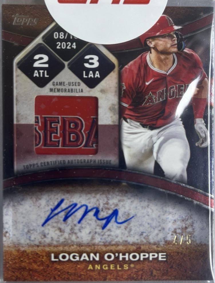 Logan O'Hoppe [Red] #RTBA-HOP