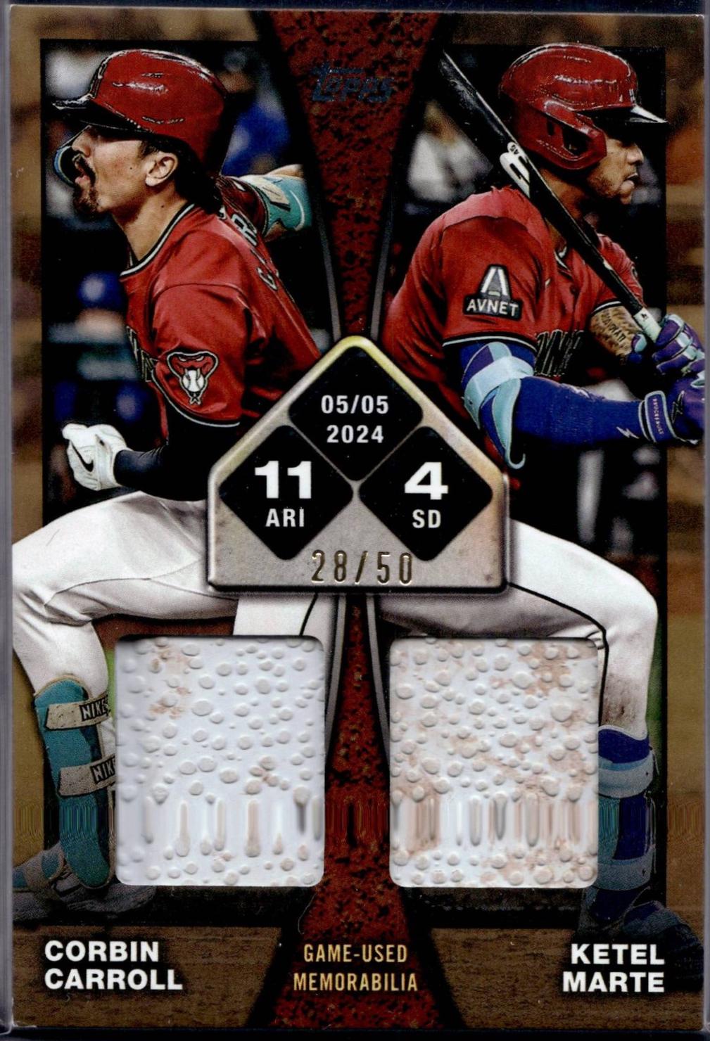 Corbin Carroll / Ketel Marte [Gold] #RTBD-CM