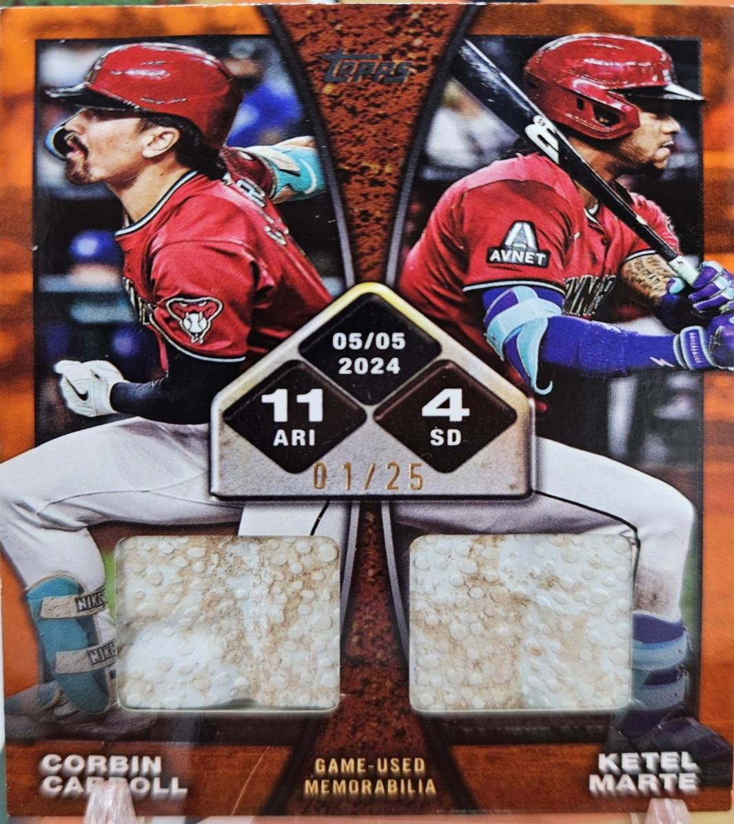 Corbin Carroll / Ketel Marte [Orange] #RTBD-CM