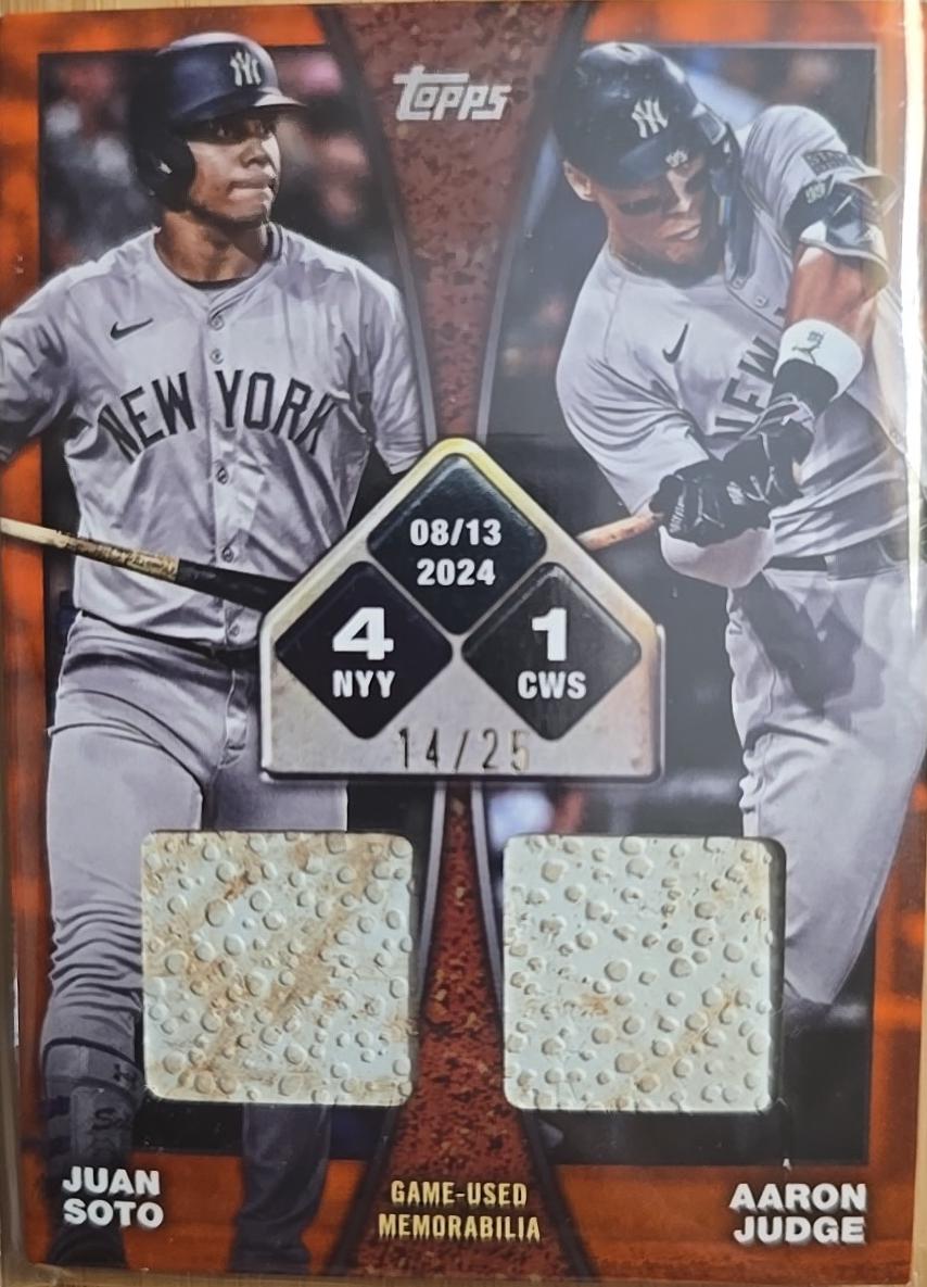 Juan Soto / Aaron Judge [Orange] #RTBD-SJ