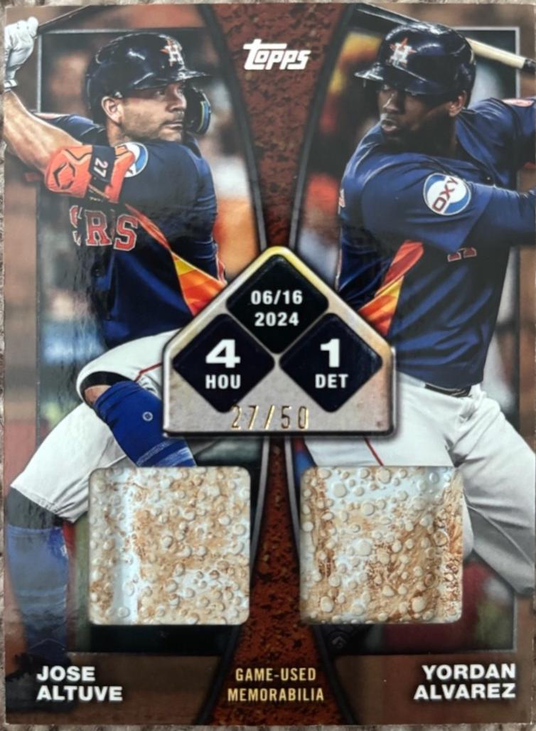 Yordan Alvarez / Jose Altuve [Gold] #RTBD-AA