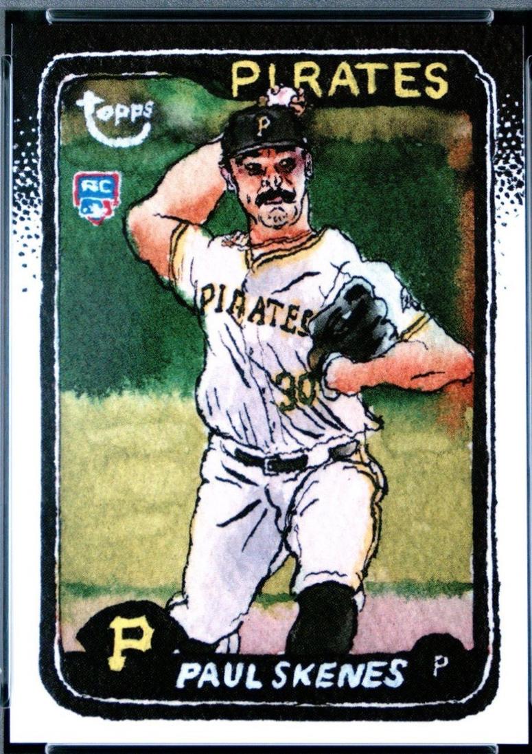 Paul Skenes [Paint Splatter Back] #38