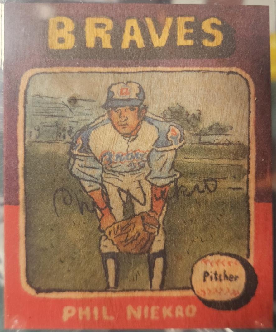Phil Niekro [Wood Stock] #3