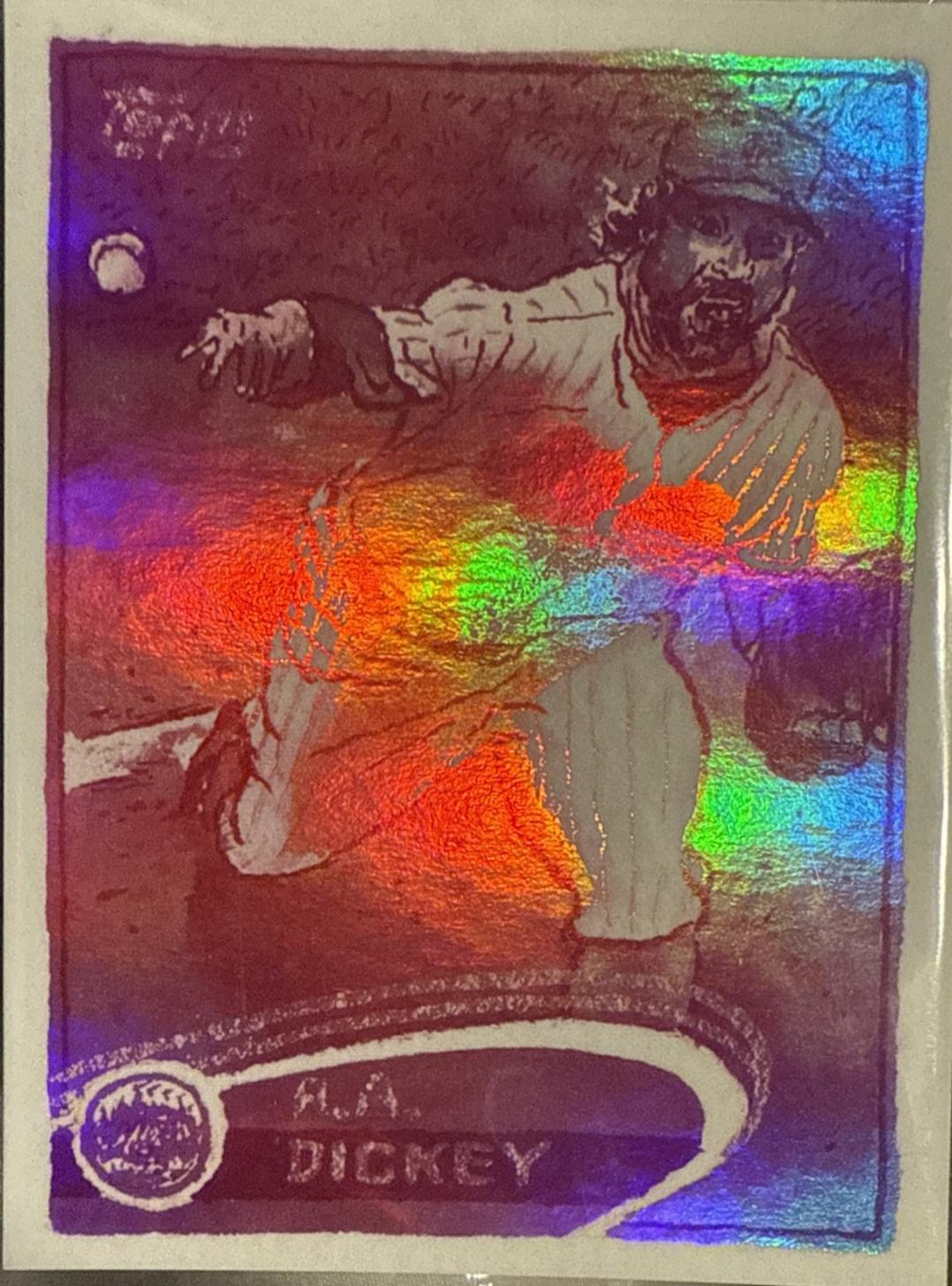 R.A. Dickey [Bubblegum Foil] #90