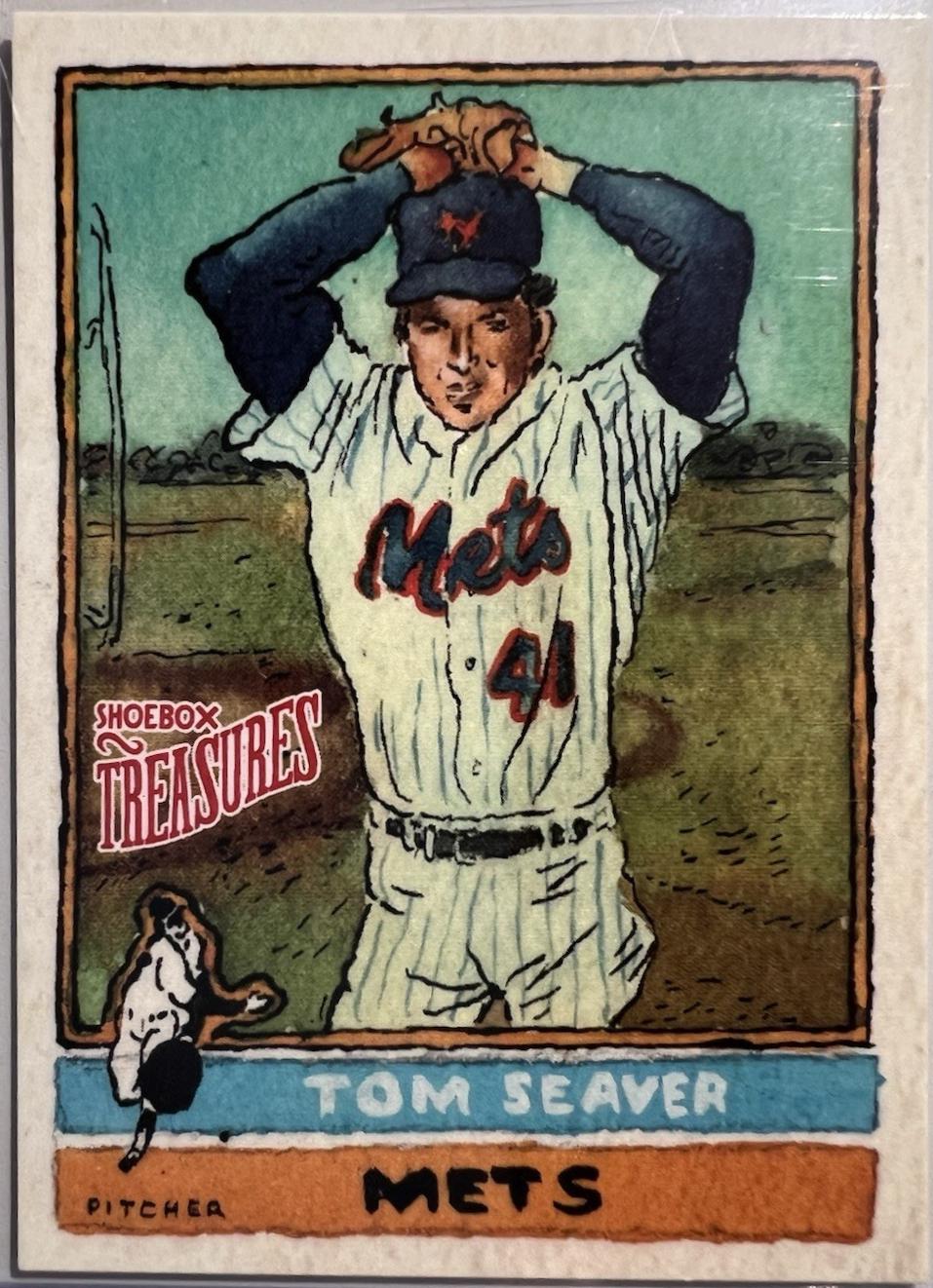 Tom Seaver [Shoebox Treasures Stamp] #5