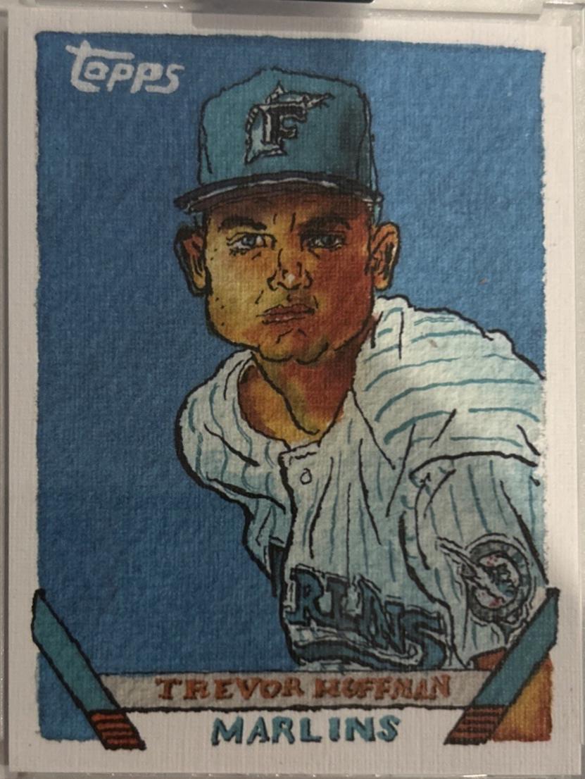 Trevor Hoffman [Canvas Stock SSP] #81