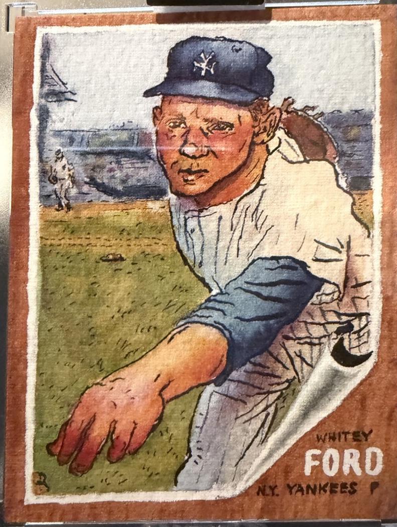 Whitey Ford [Canvas Stock SSP] #46