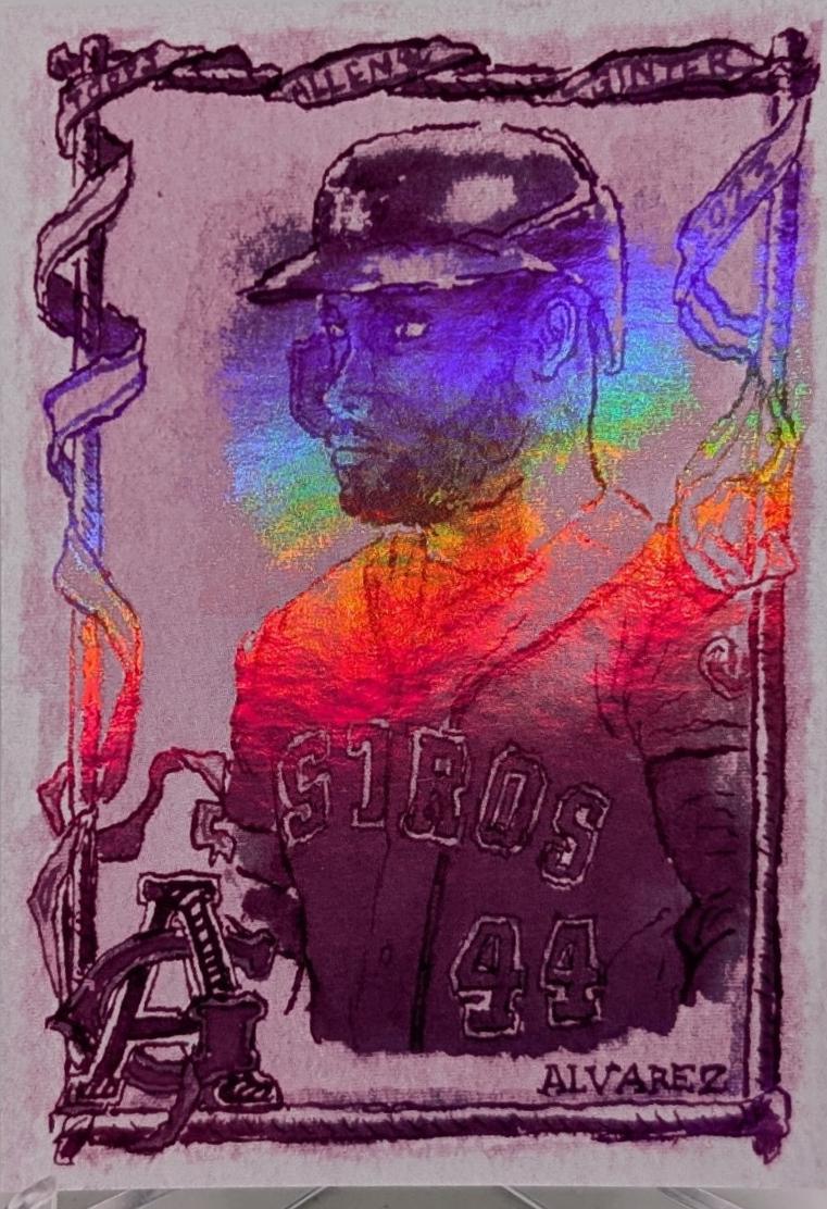Yordan Alvarez [Bubblegum Foil] #31