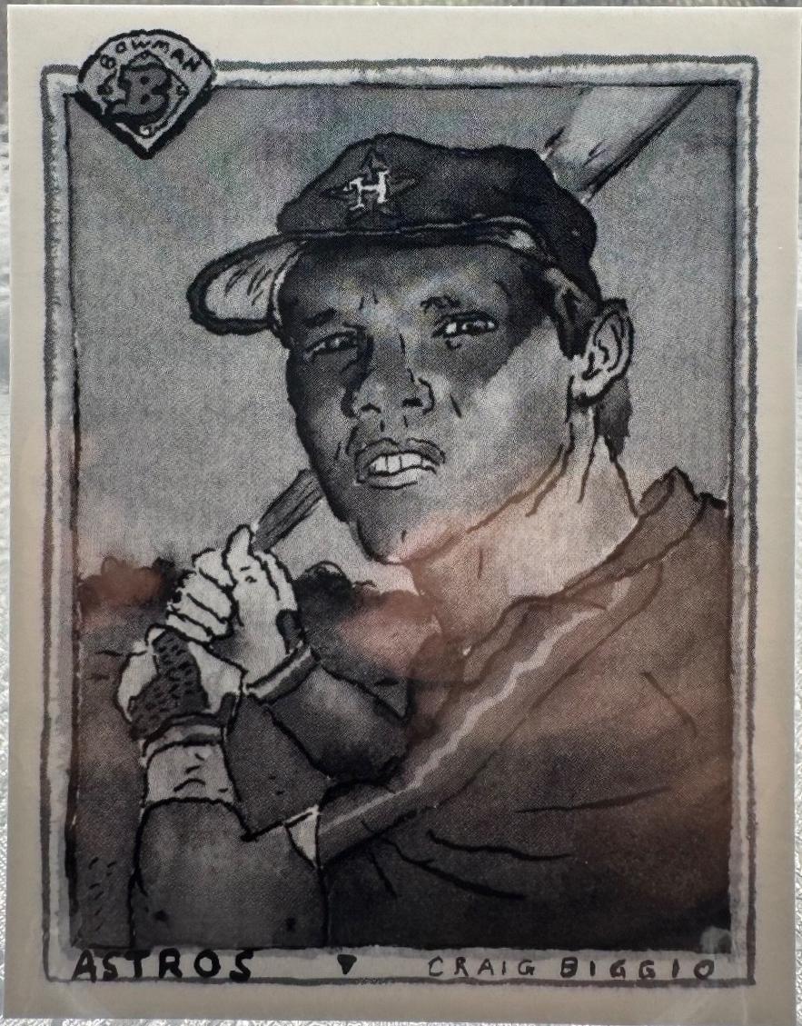 Craig Biggio [Grayscale Filter] #B90-2