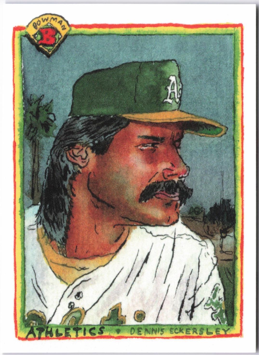 Dennis Eckersley [Paint Splatter Back] #B90-7