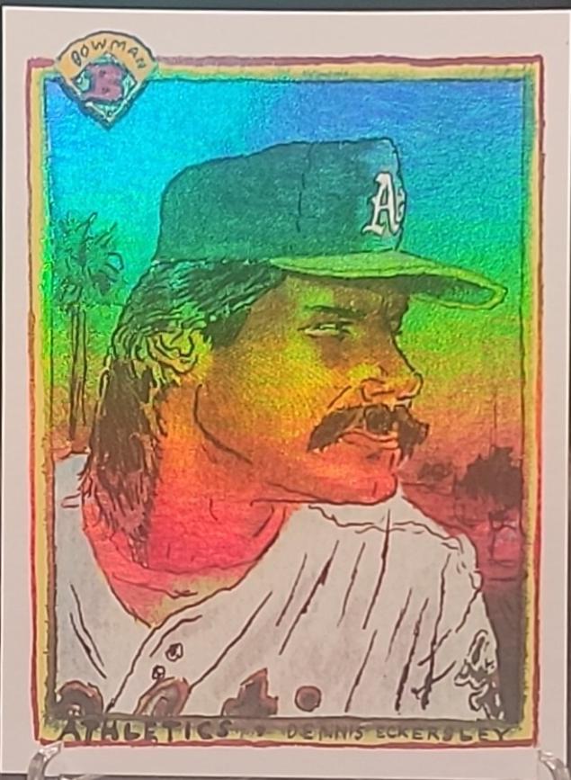 Dennis Eckersley [Rainbow Foil] #B90-7