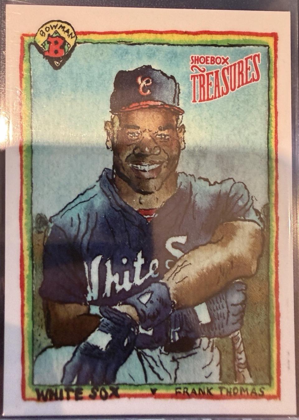 Frank Thomas [Shoebox Treasures Stamp] #B90-5