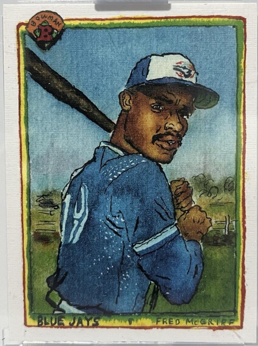 Fred McGriff [Canvas Stock SSP] #B90-12