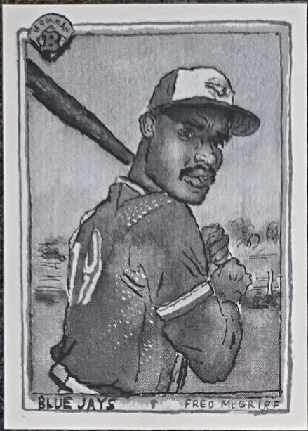 Fred McGriff [Grayscale Filter] #B90-12