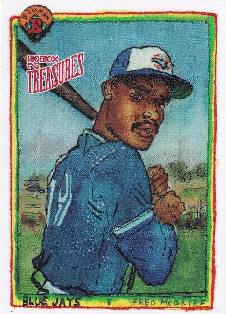Fred McGriff [Shoebox Treasures Stamp] #B90-12