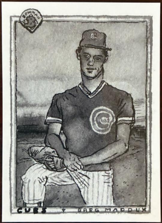 Greg Maddux [Grayscale Filter] #B90-1