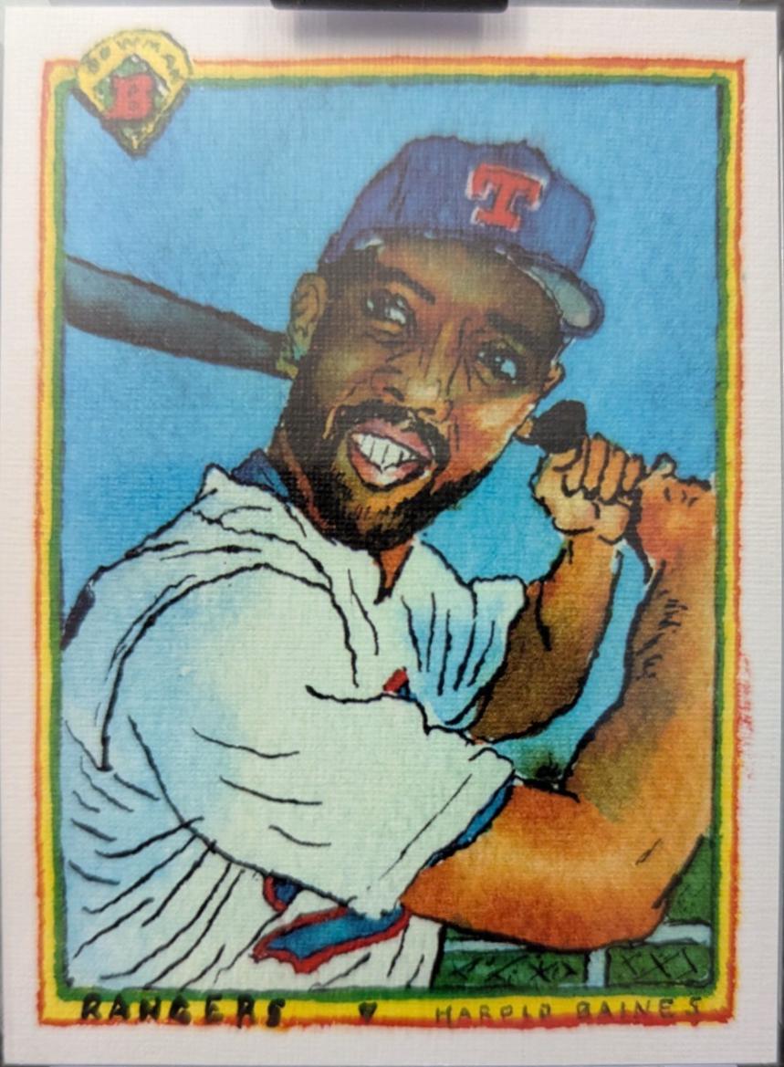 Harold Baines [Canvas Stock SSP] #B90-11