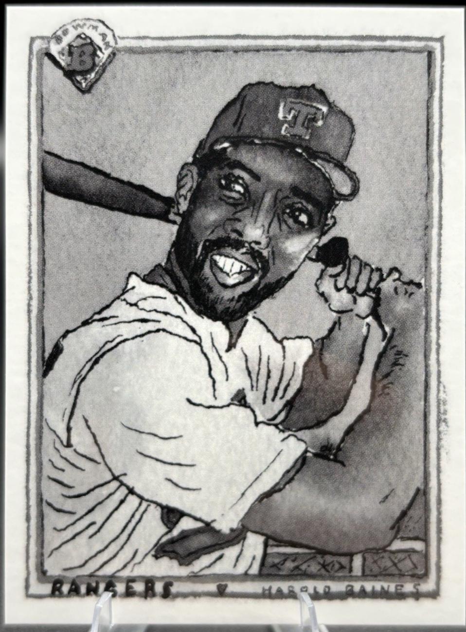 Harold Baines [Grayscale Filter] #B90-11