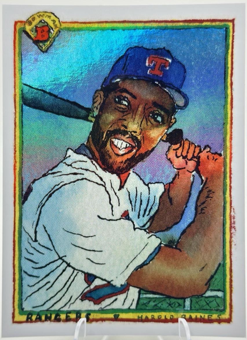 Harold Baines [Rainbow Foil] #B90-11