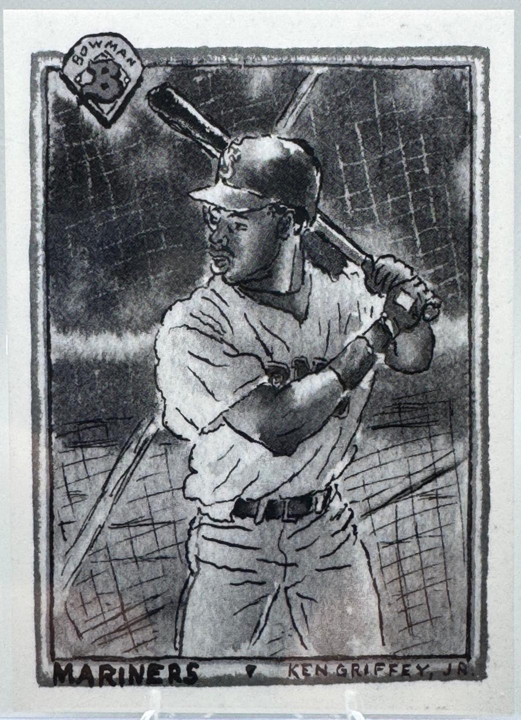 Ken Griffey Jr. [Grayscale Filter] #B90-9