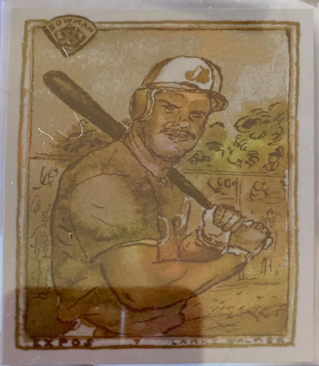 Larry Walker [Gold Foil] #B90-3