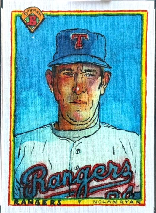 Nolan Ryan [Canvas Stock SSP] #B90-10