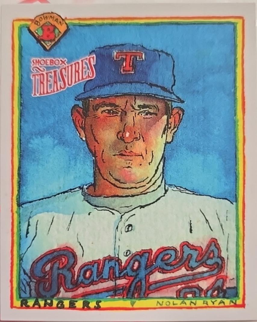 Nolan Ryan [Shoebox Treasures Stamp] #B90-10