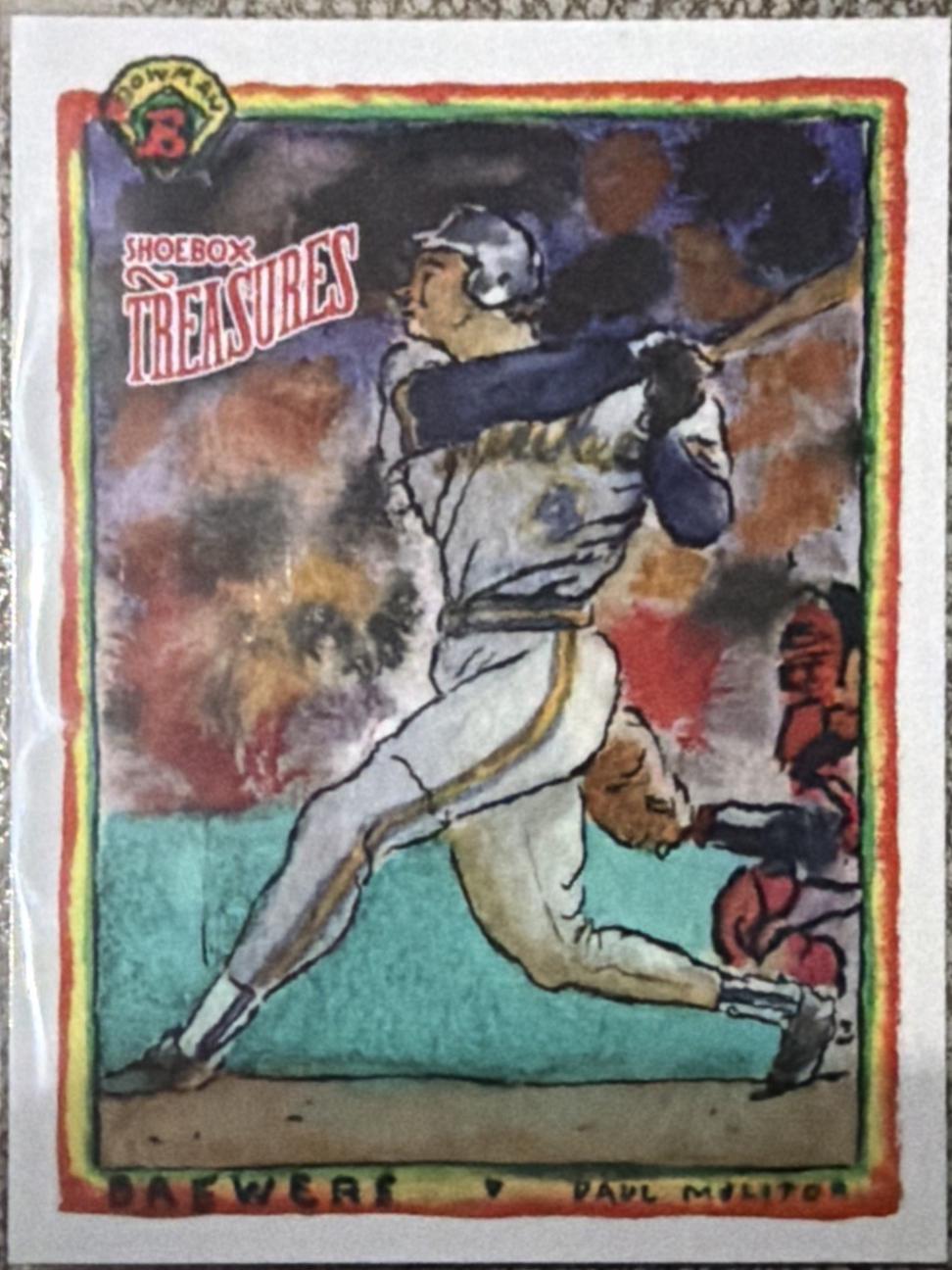 Paul Molitor [Shoebox Treasures Stamp] #B90-6