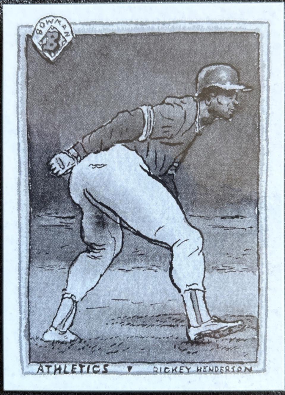 Rickey Henderson [Grayscale Filter] #B90-8