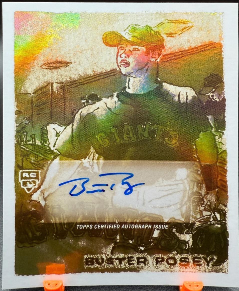 Buster Posey [Gold Foil] #87A