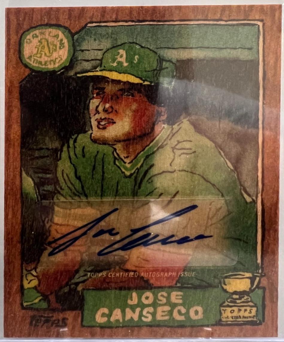 Jose Canseco [Wood Stock] #13A