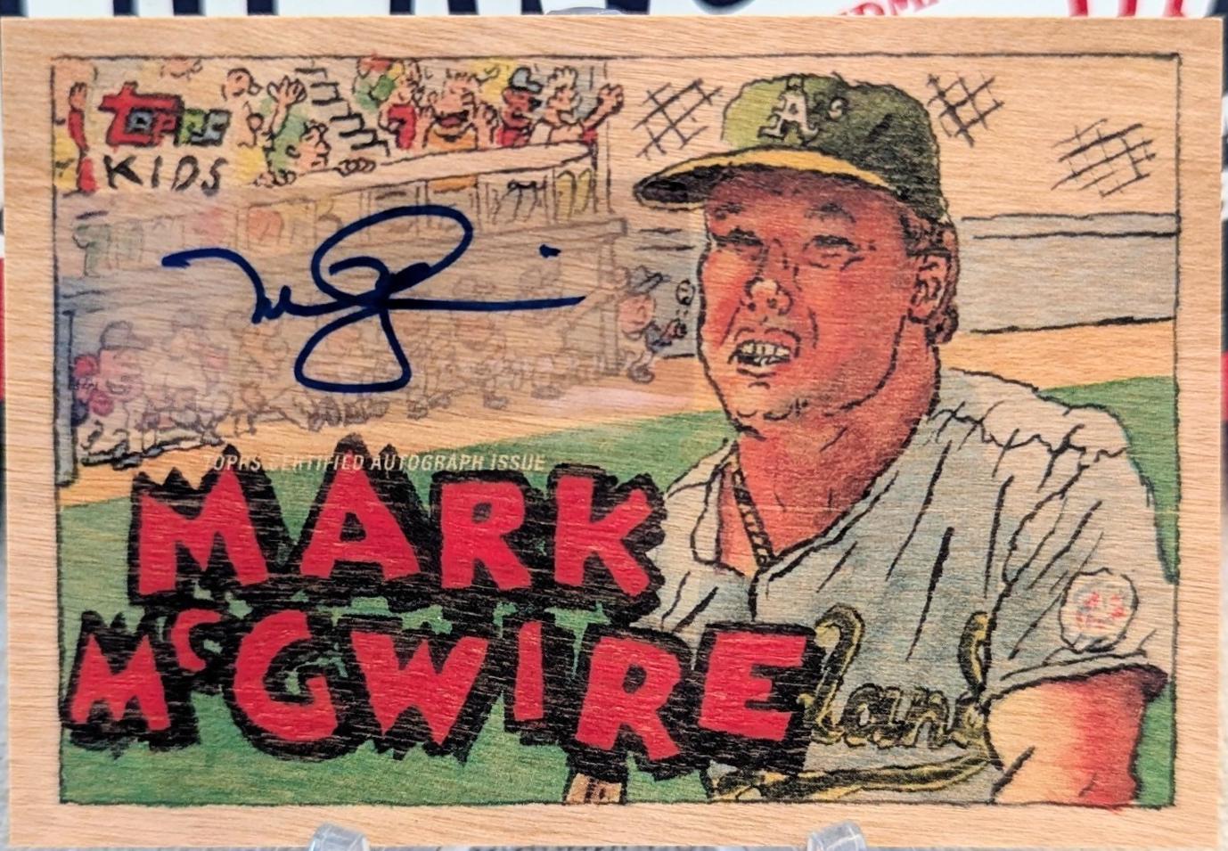 Mark McGwire [Wood Stock] #79A
