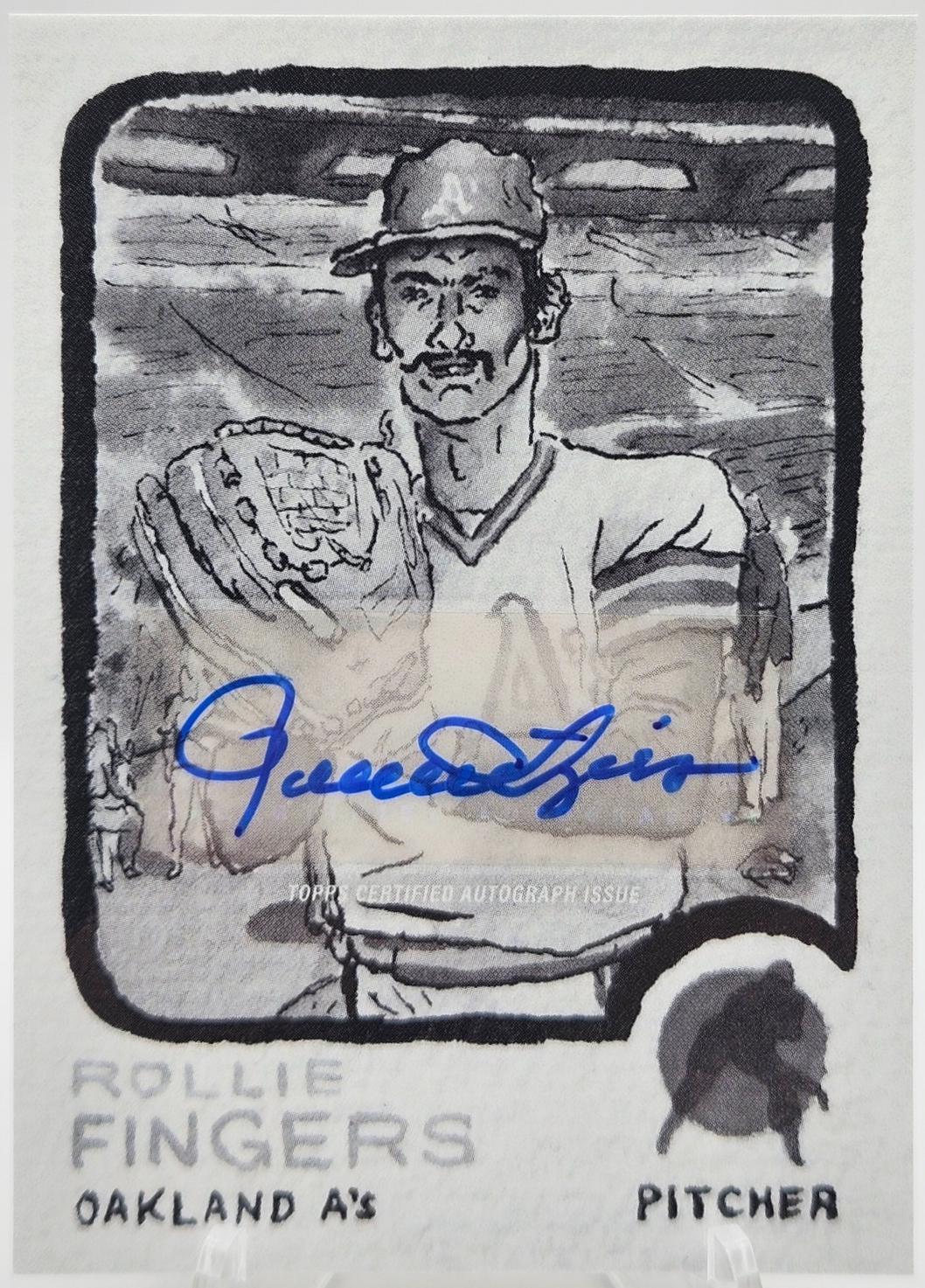 Rollie Fingers [Grayscale Filter] #52A