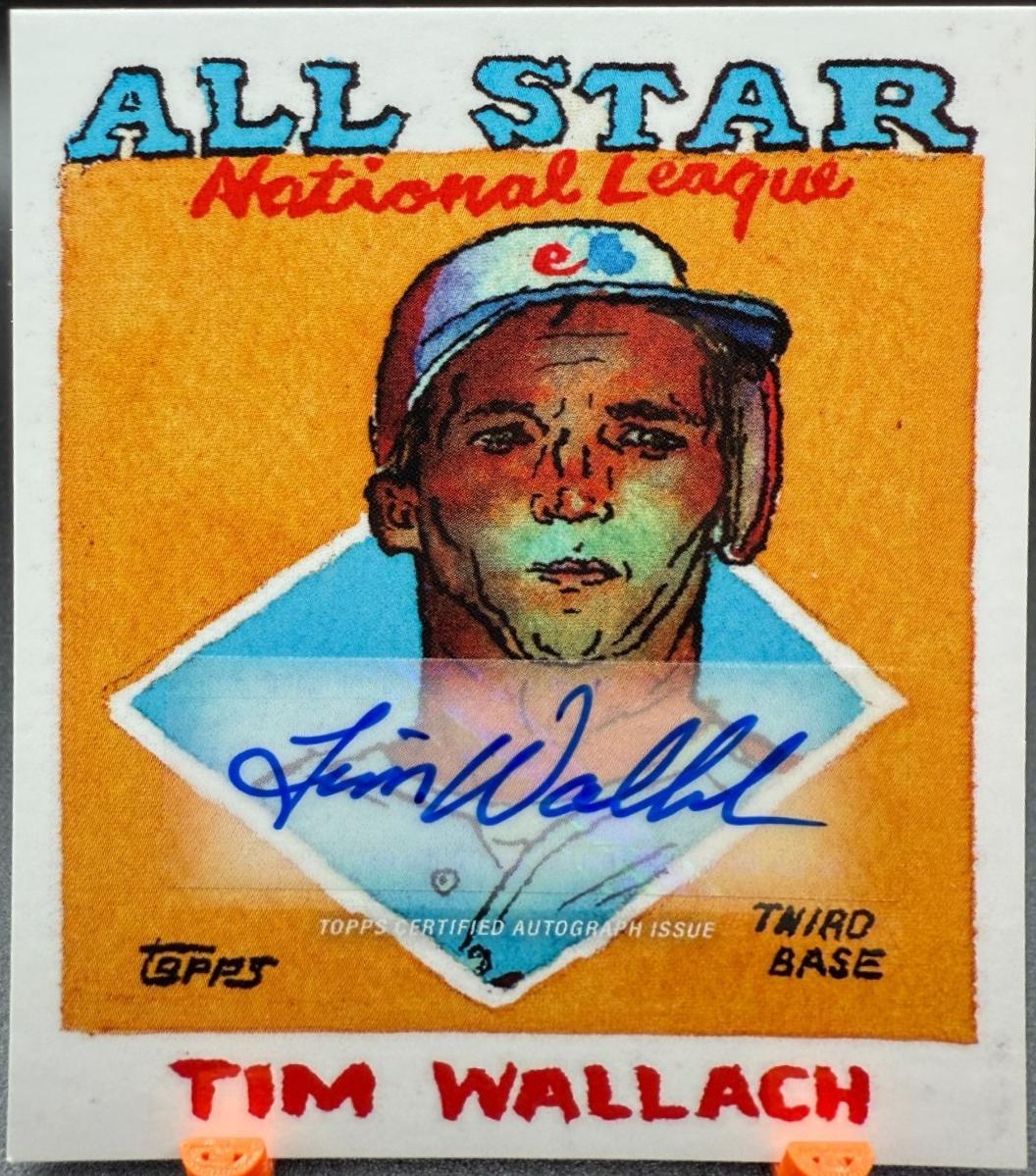 Tim Wallach [Paint Splatter Back] #15A