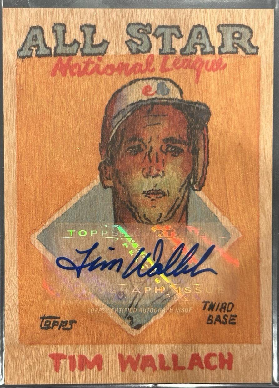 Tim Wallach [Wood Stock] #15A