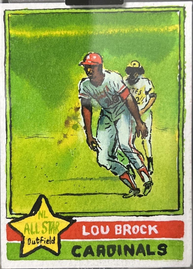 Lou Brock #OP-99