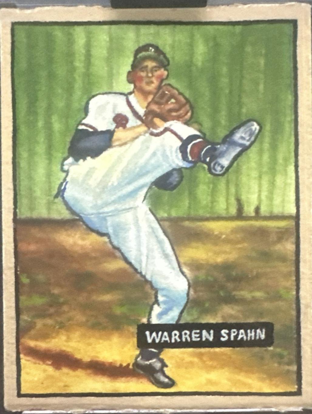 Warren Spahn #OP-B515