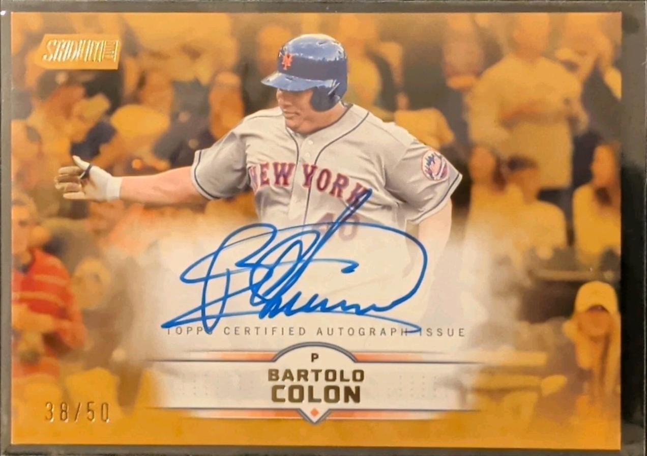 Bartolo Colon [Gold] #SCBA-BCO