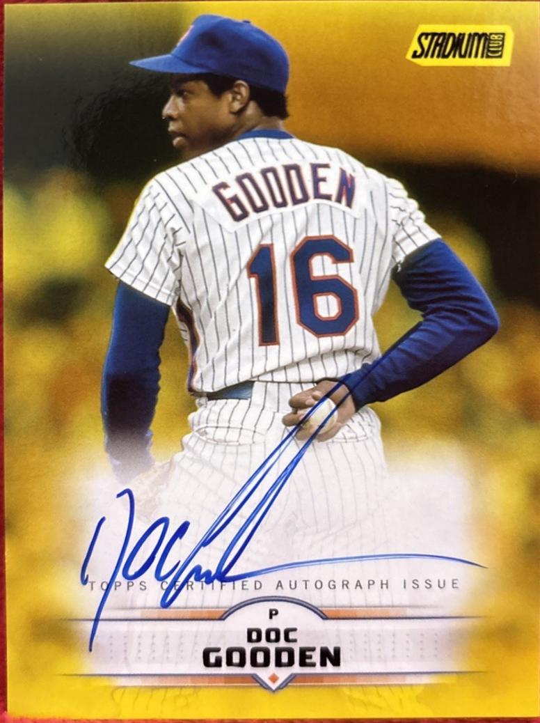 Doc Gooden [Gold] #SCBA-DG