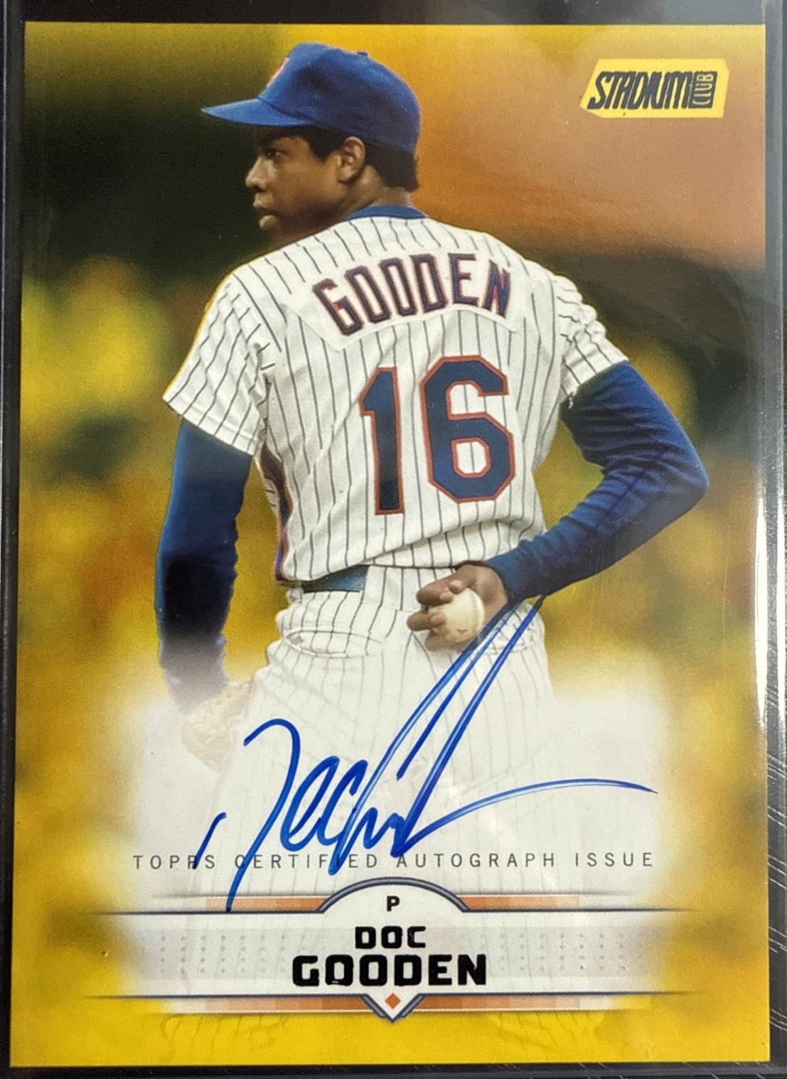 Doc Gooden [Yellow] #SCBA-DG